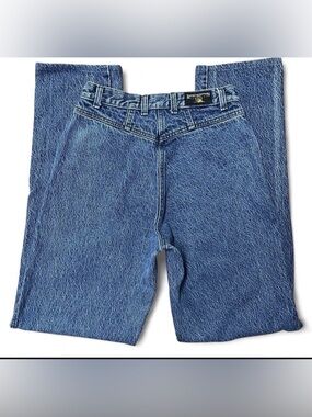 Rocky Mountain Jeans Women’s 27x32 Bareback Western Stonewash Denim 90’s